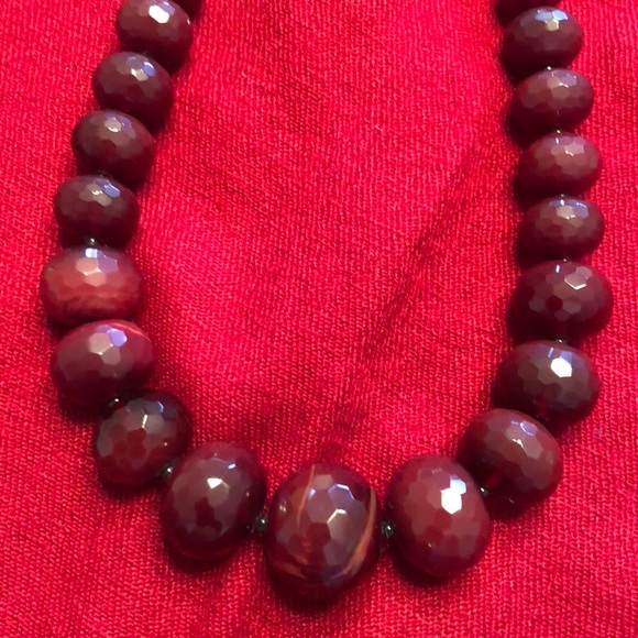 NECKLACE  from Africa,   African Red GARNE. - Picture 2 of 6